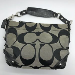 Coach Carly Signature Jacquard Handbag